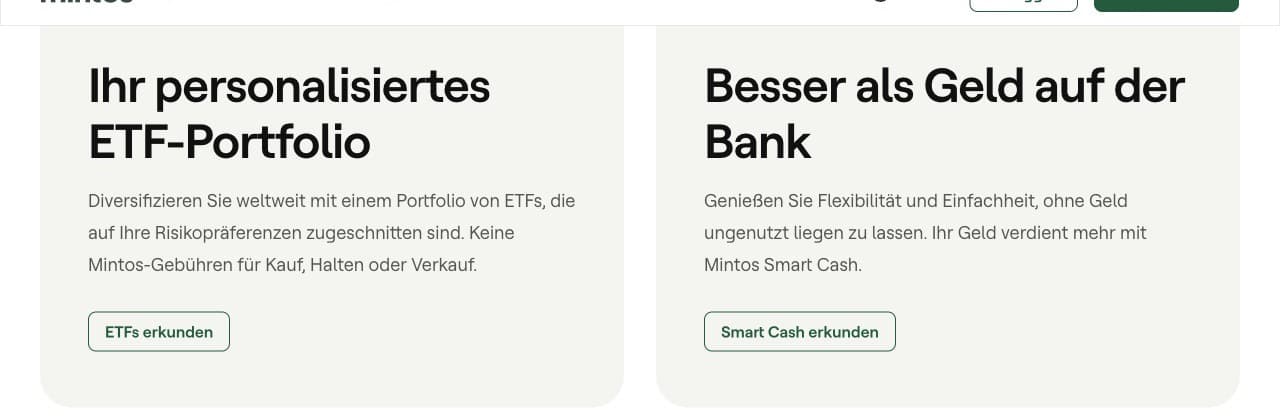 Mintos Multi-Asset Plattform: ETF-Portfolio und Smart Cash mit 2 Prozent Rendite