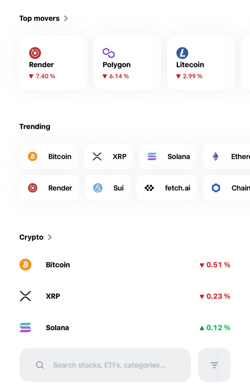 Trade Republic Krypto
