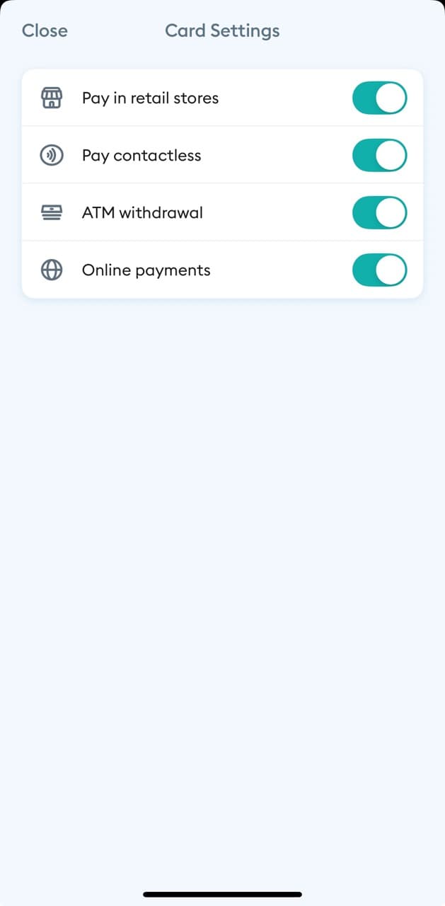 Card Control: So nutzt du die Sicherheitsfunktionen richtig