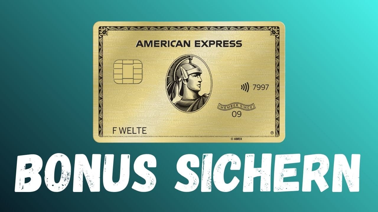 AMEX Gold Willkommensbonus 2026