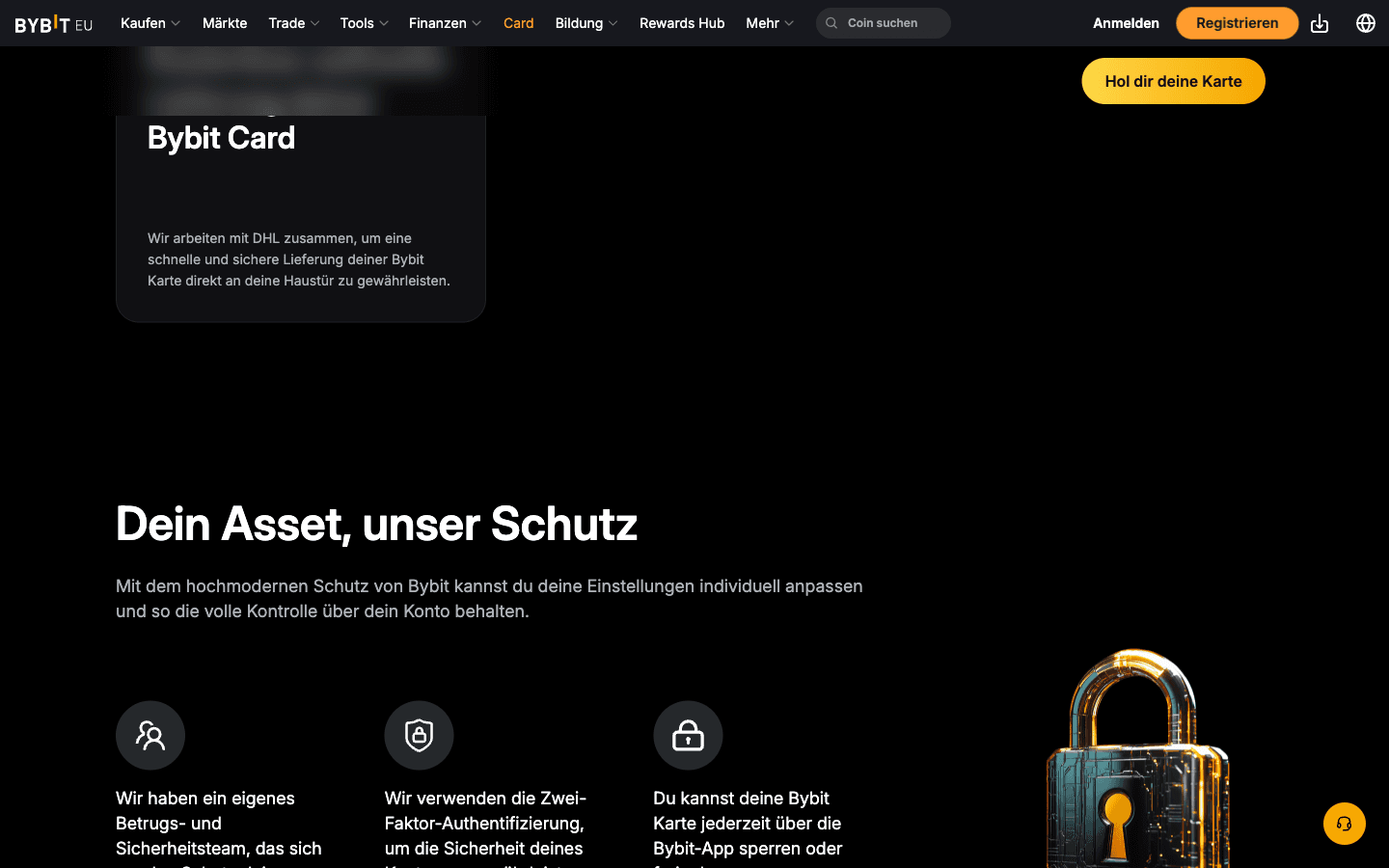 Bybit Card Sicherheitsfeatures und EU-Regulierung