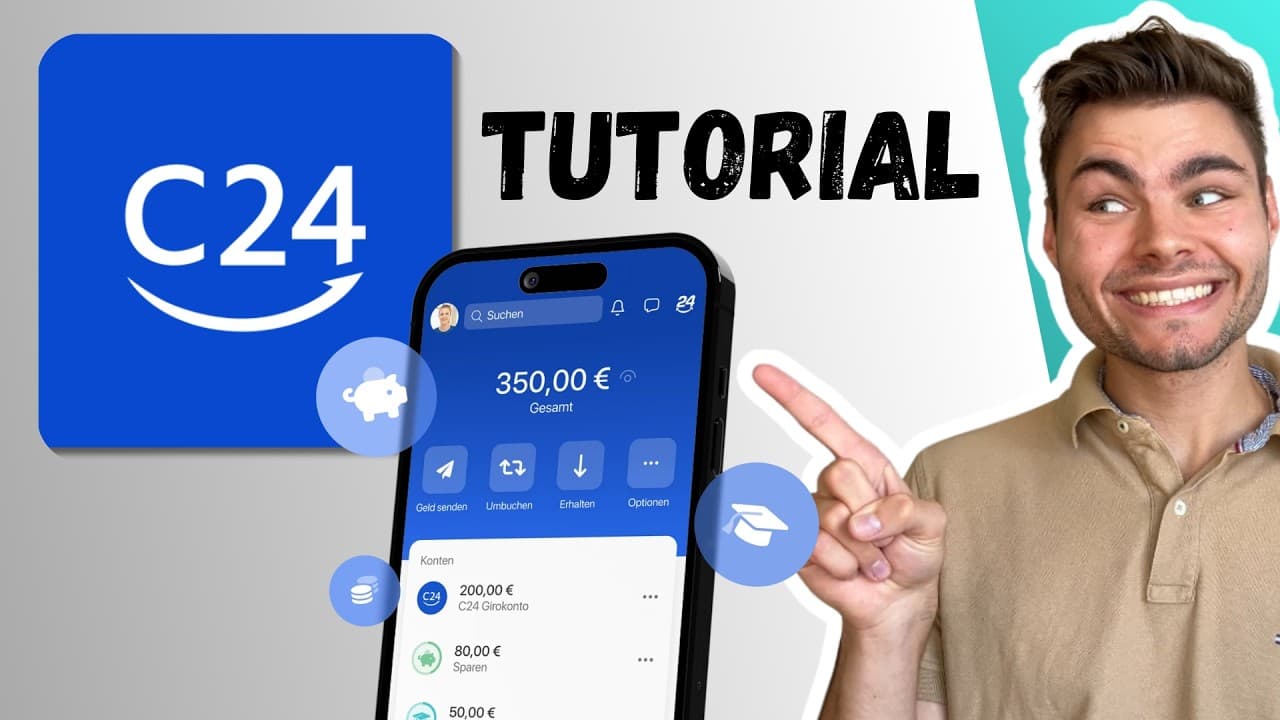 C24 Bank App Test & Erfahrungen: Schritt für Schritt erklärt (+ 75 € Bonus)