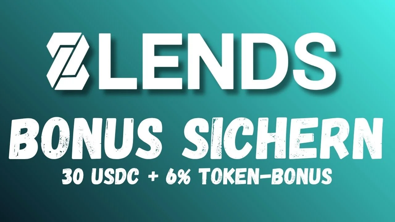 8lends Bonus sichern: 30 USDC plus 6 Prozent Token-Bonus