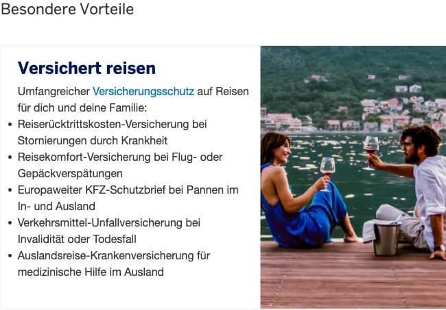 American Express Gold Card Versicherungsschutz: Reiserücktritt, Reisekomfort, KFZ-Schutzbrief und Auslandskrankenversicherung