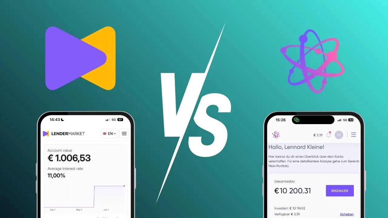 Lendermarket vs Debitum Vergleich 2026 - Consumer-Kredite gegen MiFID-II Business-Kredite
