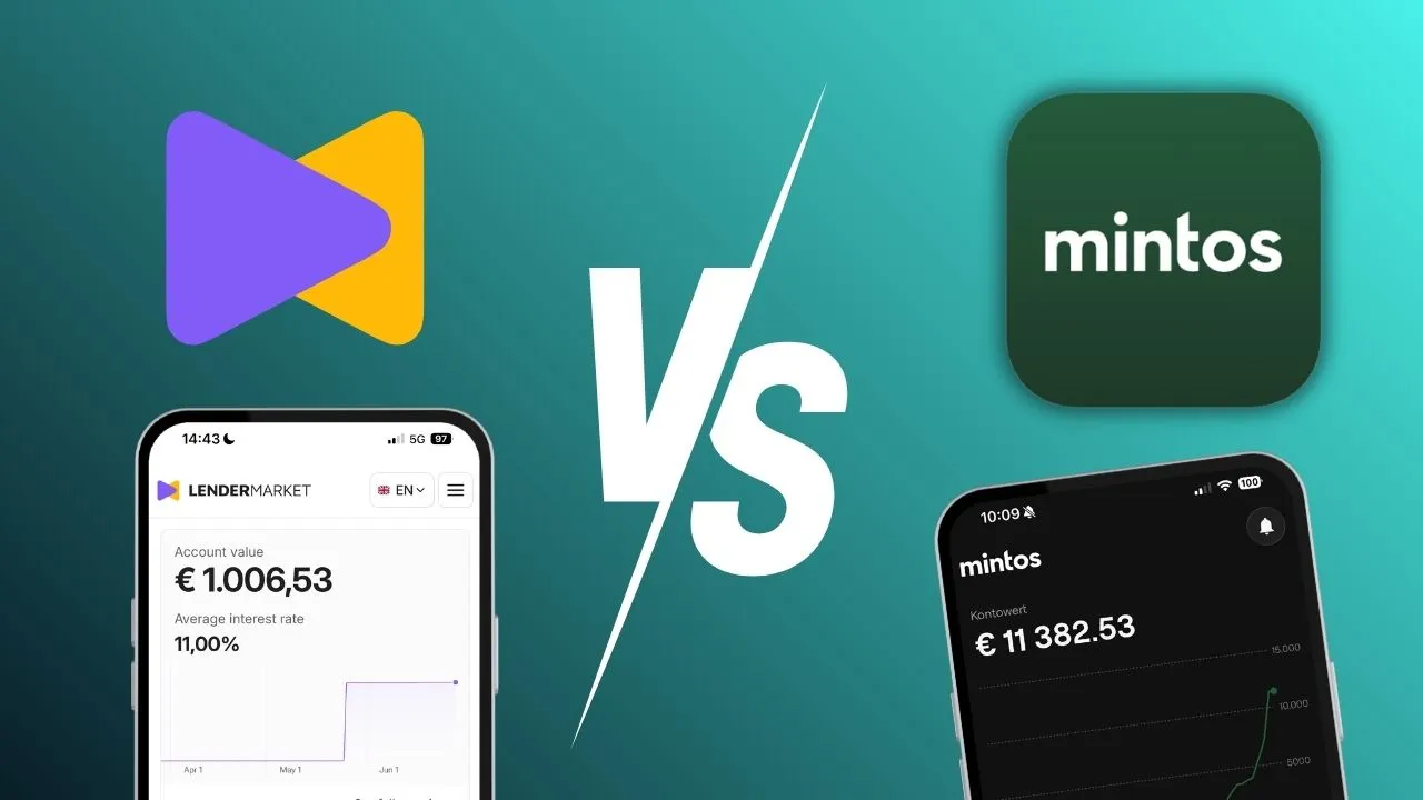 Lendermarket vs Mintos Vergleich 2026 - Klumpenrisiko gegen Diversifikation über 30 Originatoren
