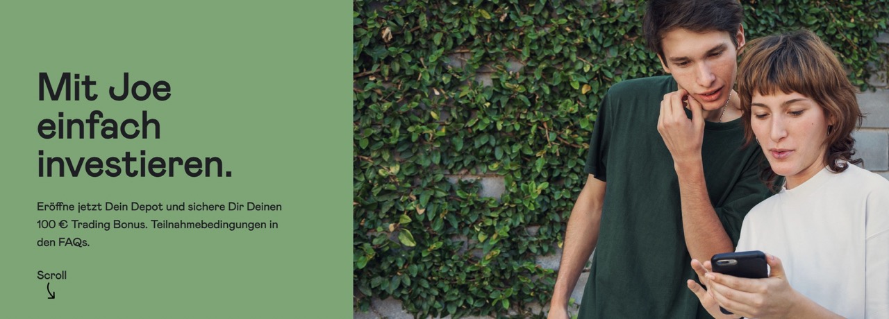 Joe Broker Startseite