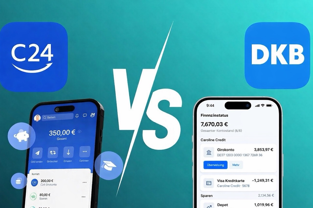 DKB vs C24 Bank Girokonto Vergleich 2026