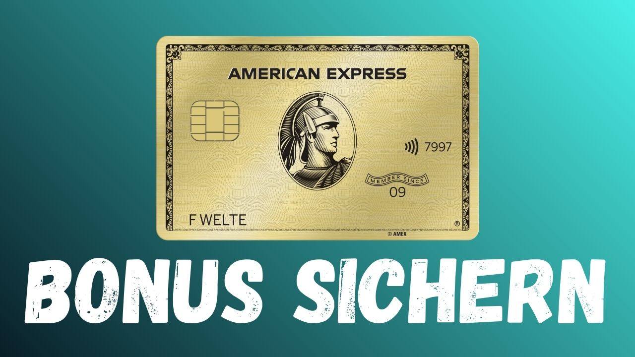 American Express Gold Neukundenbonus
