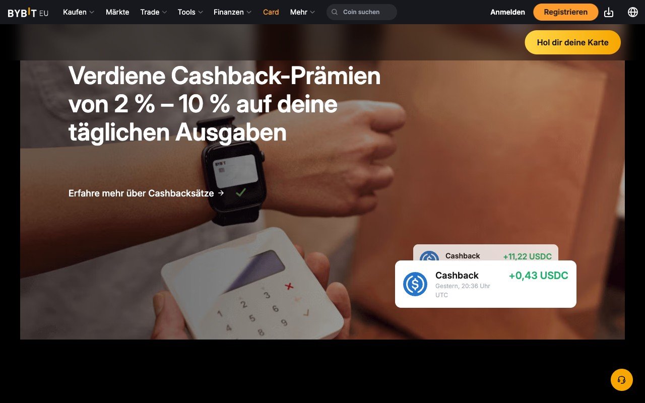 Bybit Card App, Apple Pay, Google Pay und biometrische Sicherheit